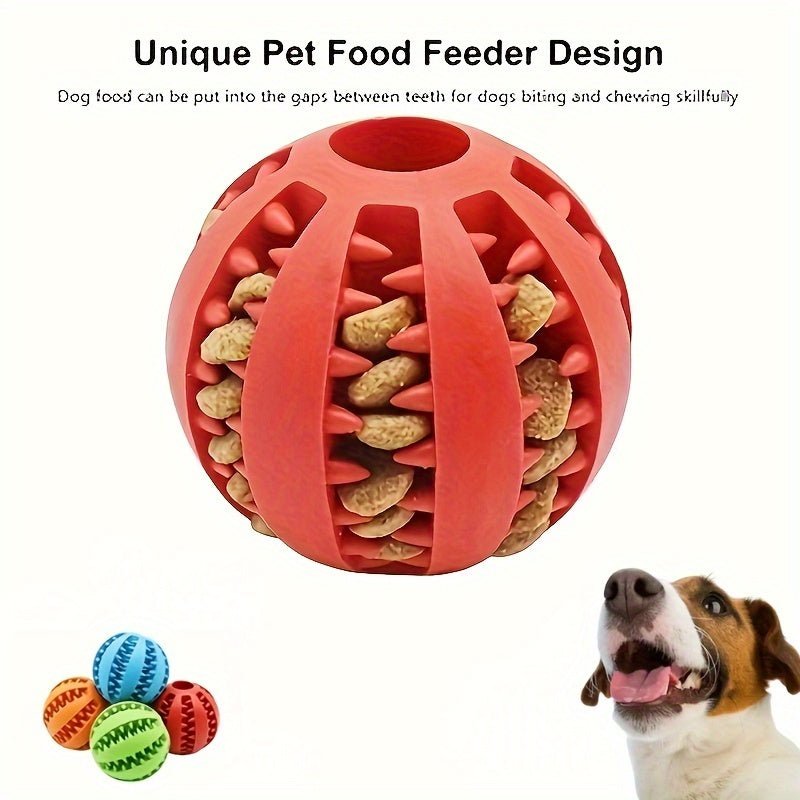 Rubber Food Ball Toy for Dogs - HazMarket