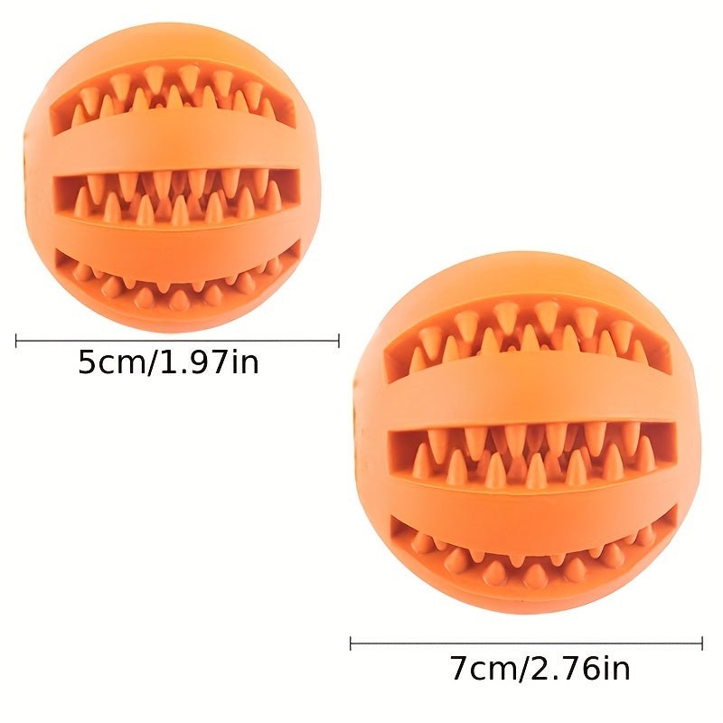 Rubber Food Ball Toy for Dogs - HazMarket