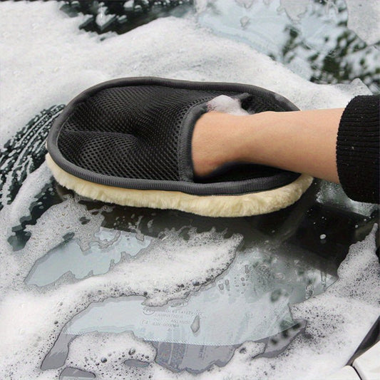 Scratch - Free Auto Detailing Glove for Efficient Dusting & Cleaning - HazMarket