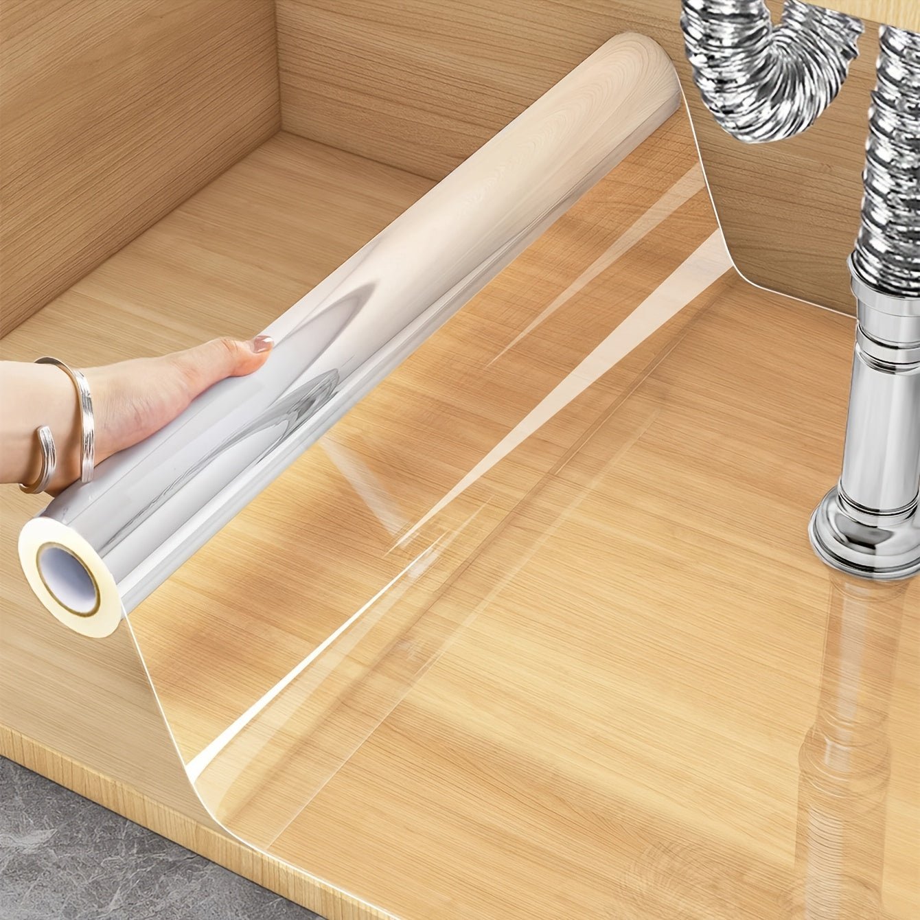 Self - Adhesive Transparent Vinyl Wallpaper - HazMarket