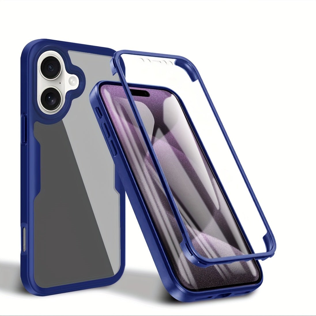 Shockproof 360° Screen Protector iPhone Case - HazMarket