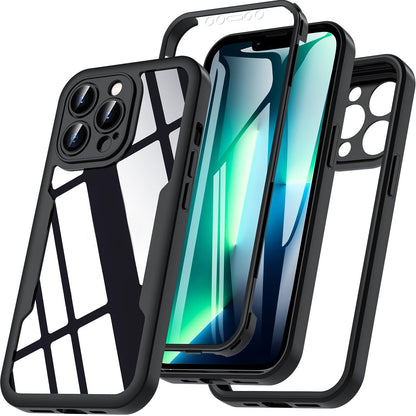 Shockproof 360° Screen Protector iPhone Case - HazMarket
