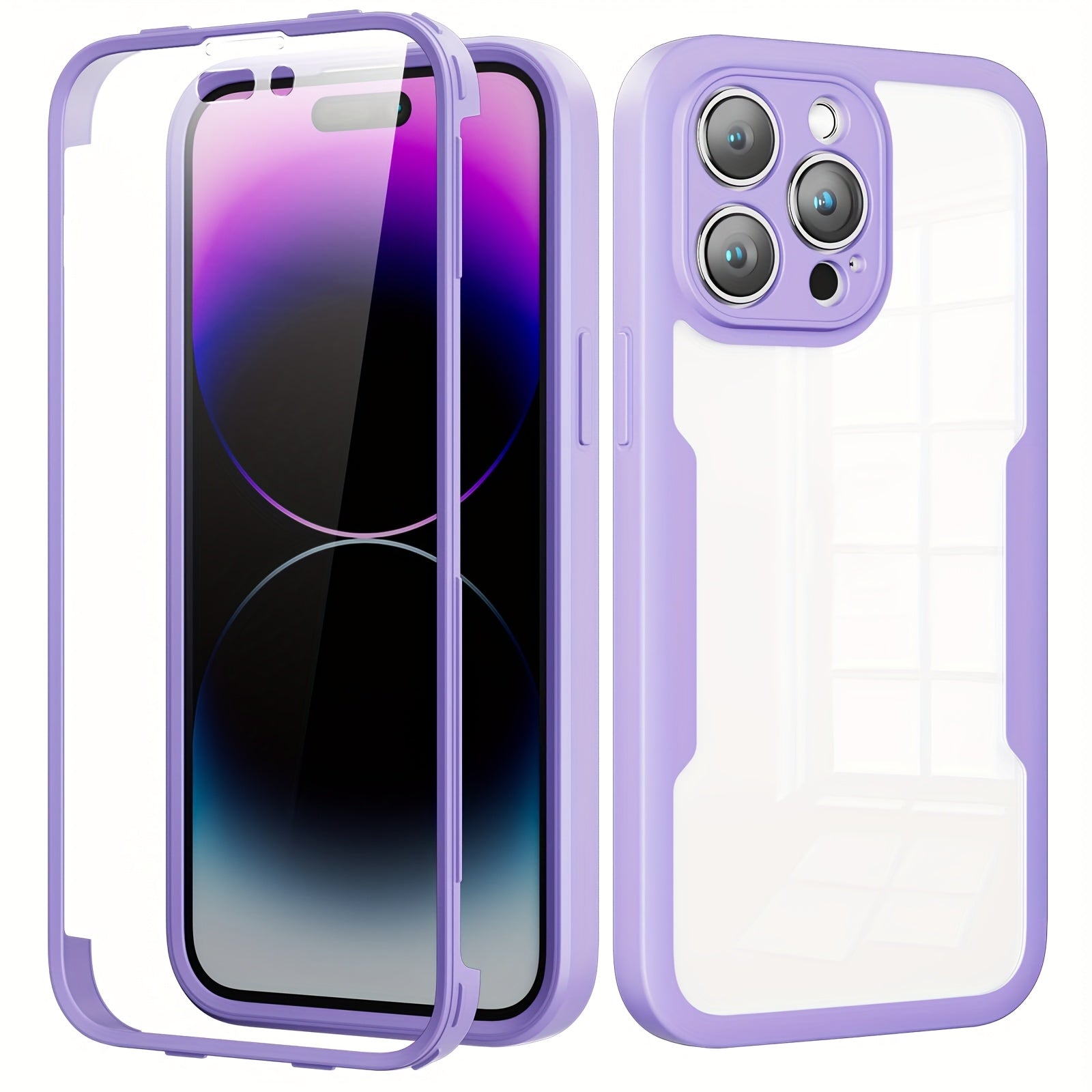 Shockproof 360° Screen Protector iPhone Case - HazMarket