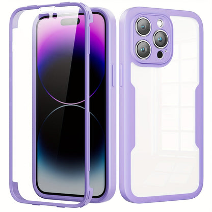 Shockproof 360° Screen Protector iPhone Case - HazMarket