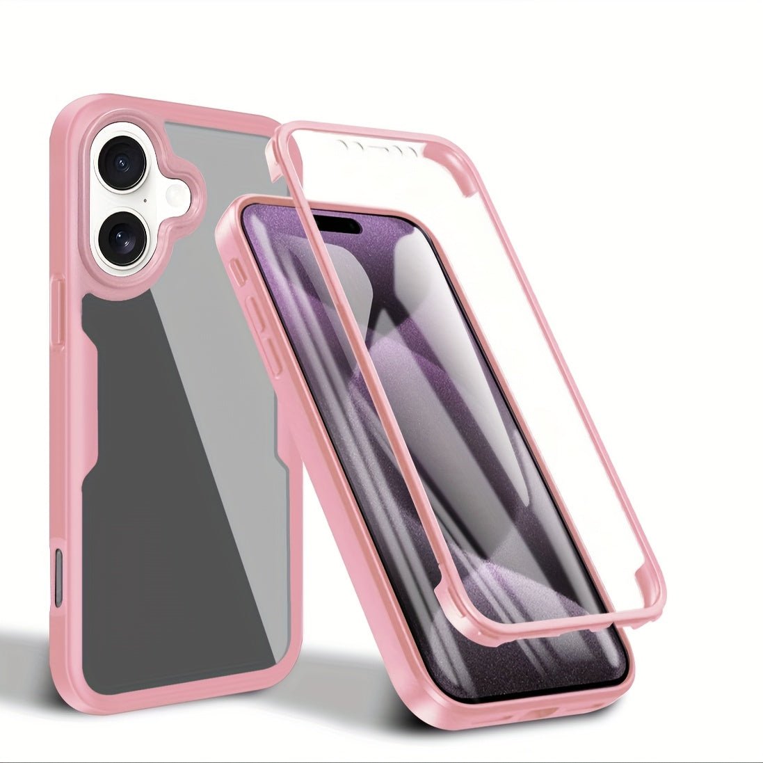 Shockproof 360° Screen Protector iPhone Case - HazMarket