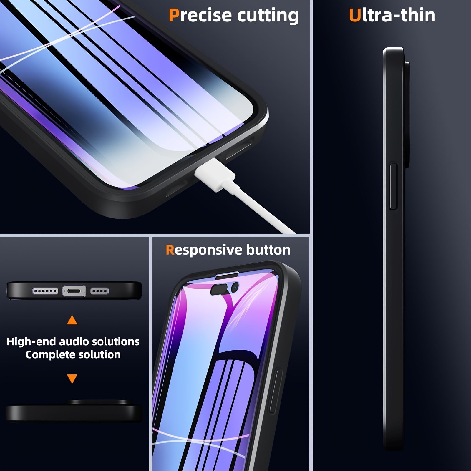 Shockproof 360° Screen Protector iPhone Case - HazMarket