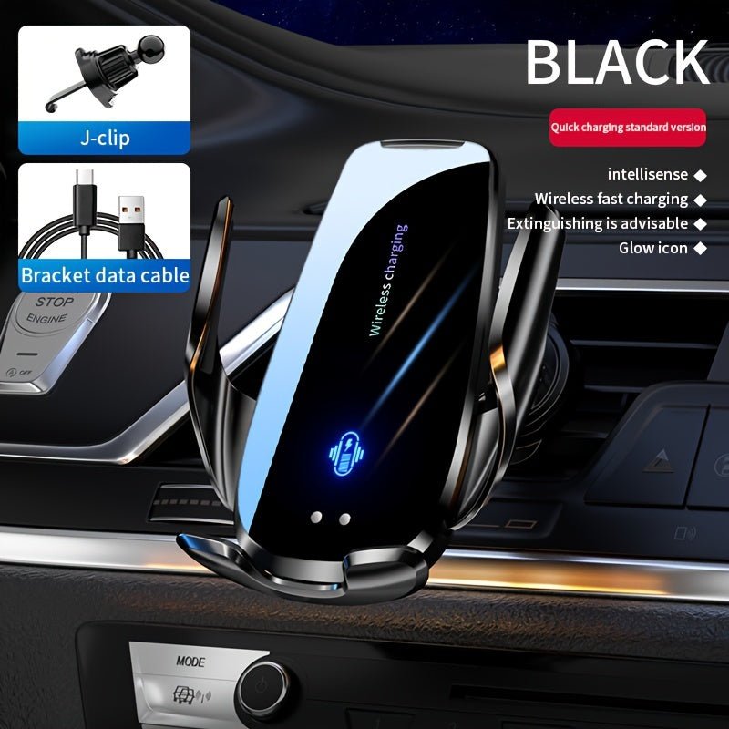 Smart Auto Wireless Car Phone Charger - HazMarket