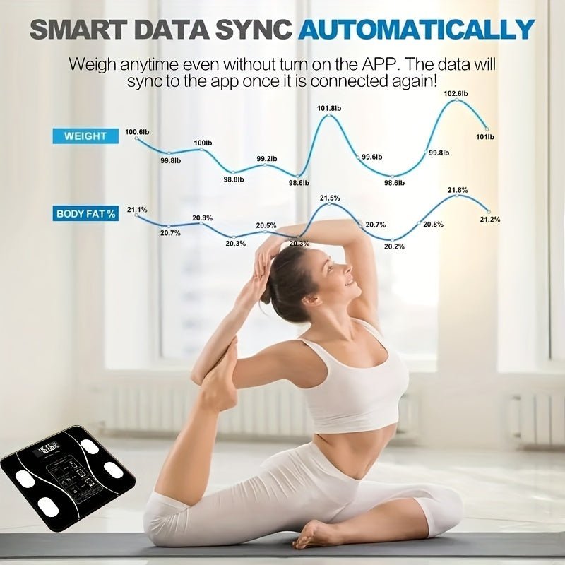 Smart Body Weight & Fat Scale - HazMarket