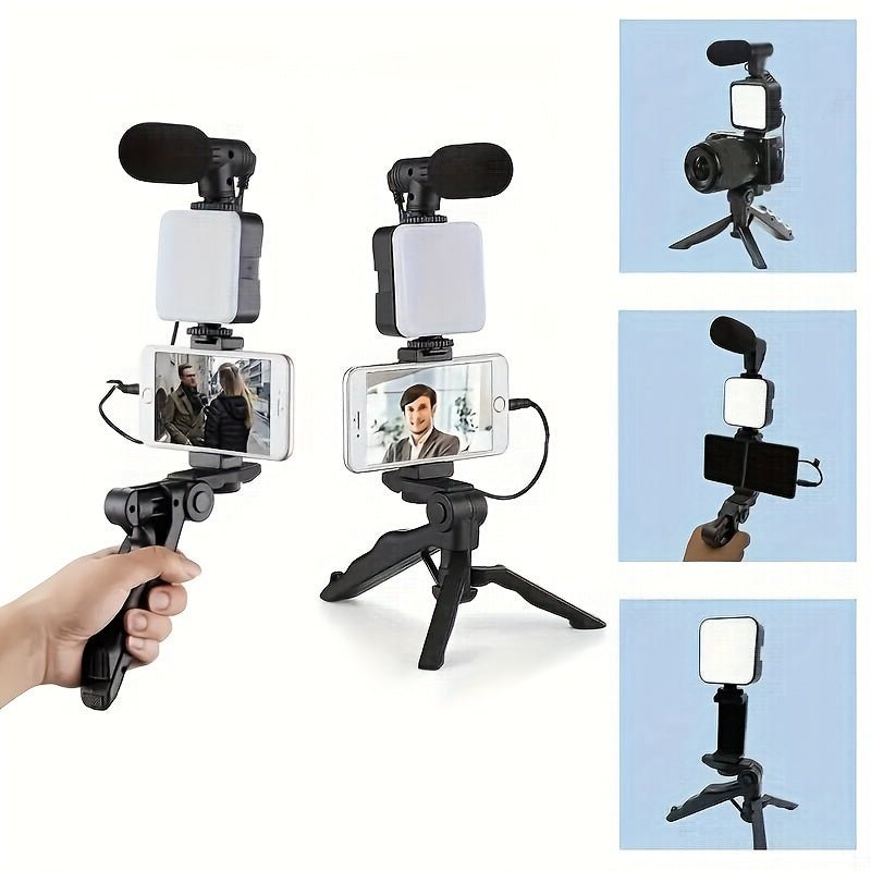 Smartphone & Camera LED Light Kit with Tripod Stand & Wireless Remote - HazMarket