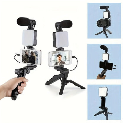 Smartphone & Camera LED Light Kit with Tripod Stand & Wireless Remote - HazMarket