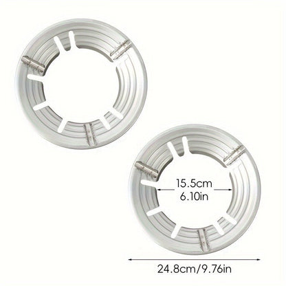 Stainless Steel 8 - Hole Kitchen Gas Stove Cover - HazMarket