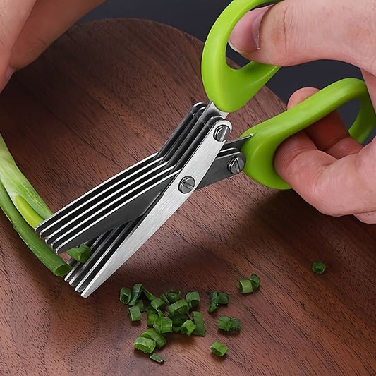 Stainless Steel Herb Scissors - HazMarket