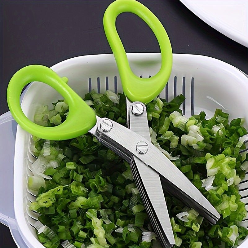 Stainless Steel Herb Scissors - HazMarket