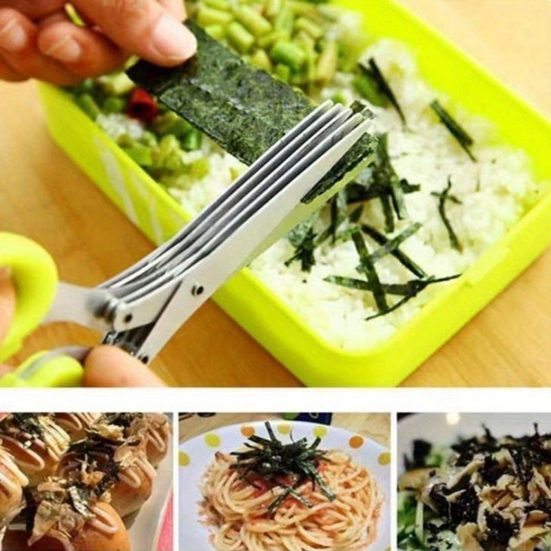 Stainless Steel Herb Scissors - HazMarket