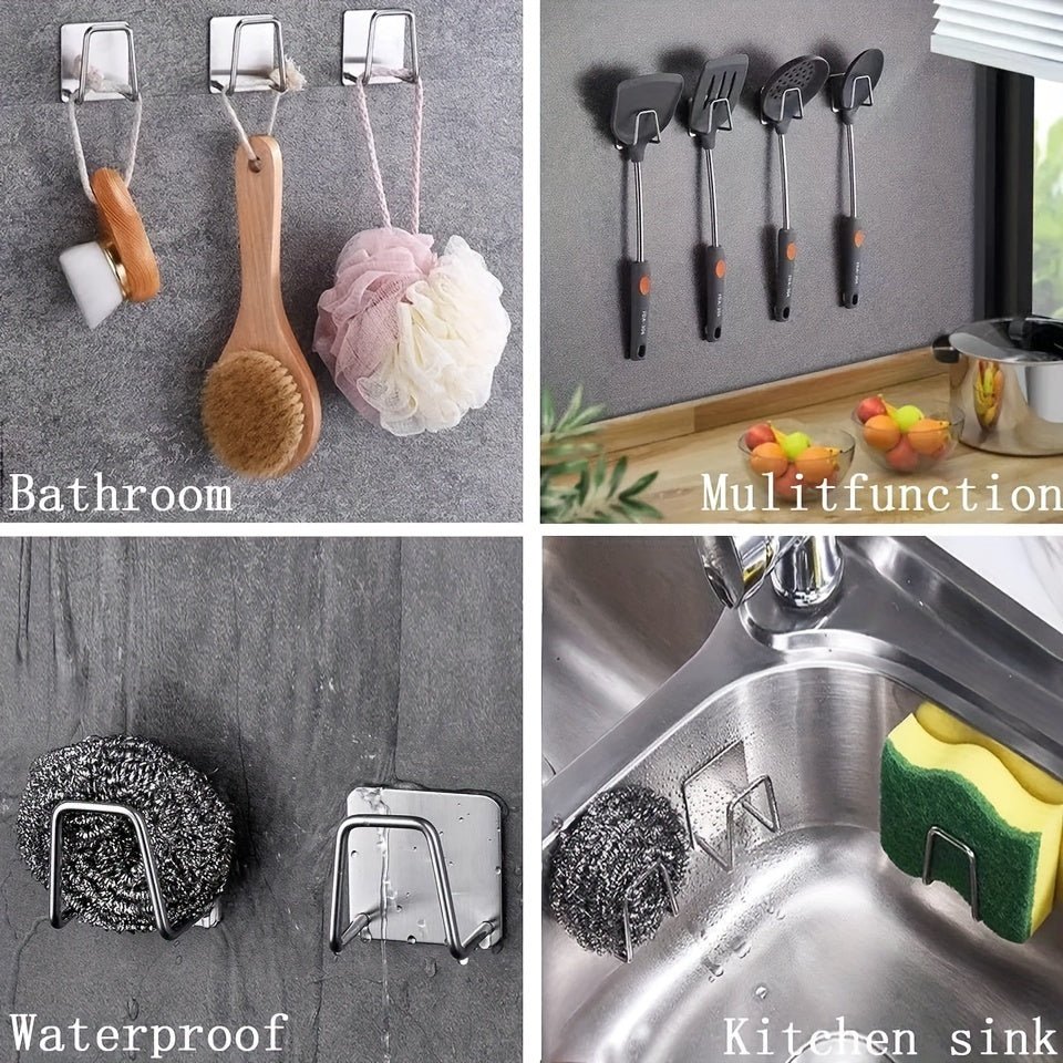 Stainless Steel Kitchen & Bathroom Organizer - HazMarket
