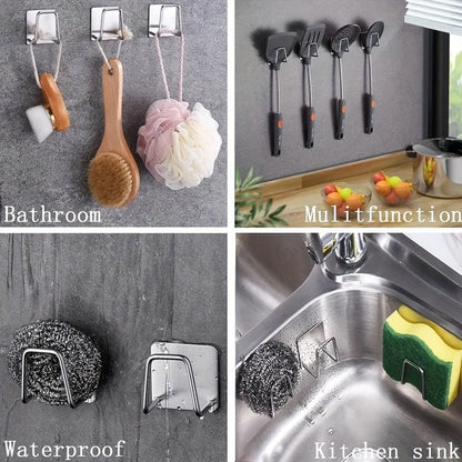 Stainless Steel Kitchen & Bathroom Organizer - HazMarket