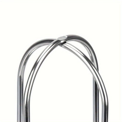 Stainless Steel Roasting Stand with Drip Pan for Grill and Oven - HazMarket