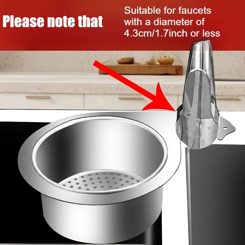 Stainless Steel Swan Sink Strainer Basket - HazMarket