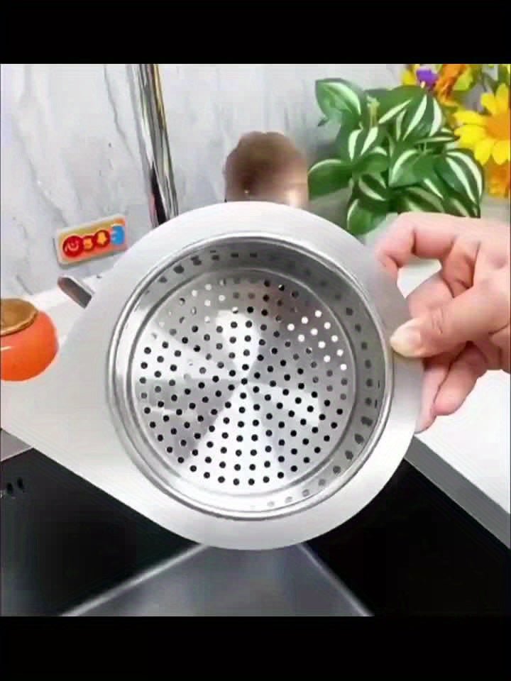 Stainless Steel Swan Sink Strainer Basket - HazMarket