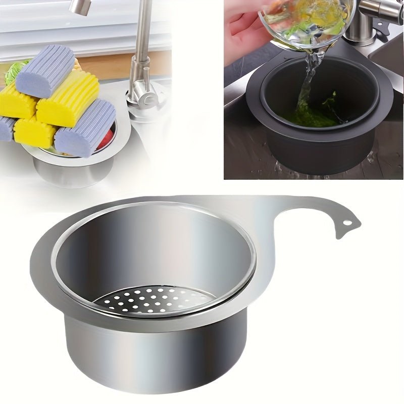 Stainless Steel Swan Sink Strainer Basket - HazMarket