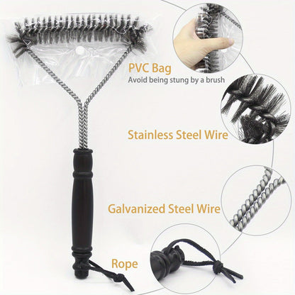 Stainless Steel Wire Barbecue Brush - HazMarket
