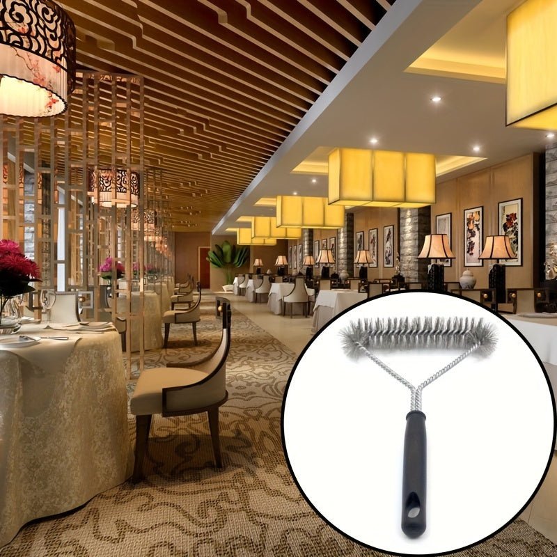 Stainless Steel Wire Barbecue Brush - HazMarket
