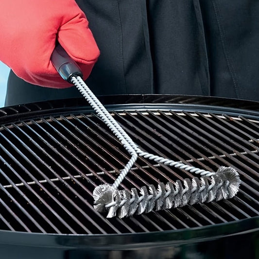 Stainless Steel Wire Barbecue Brush - HazMarket