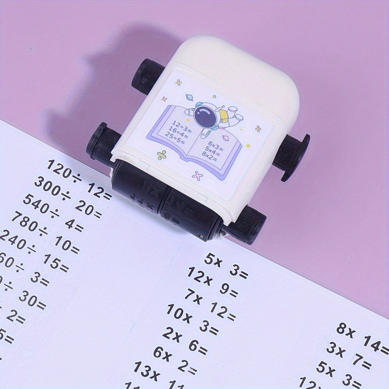 Two - in - One Double Roller Random Multiplication Stamp - HazMarket