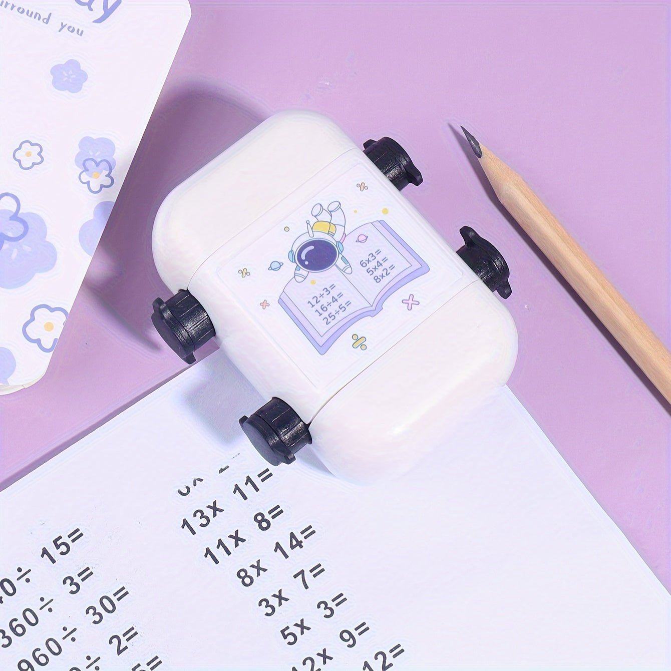 Two - in - One Double Roller Random Multiplication Stamp - HazMarket