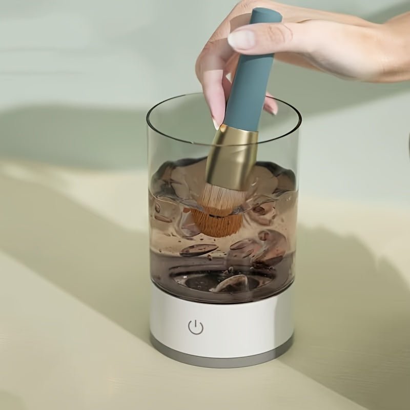 Usb - Powered Automatic Makeup Brush Cleaner - HazMarket