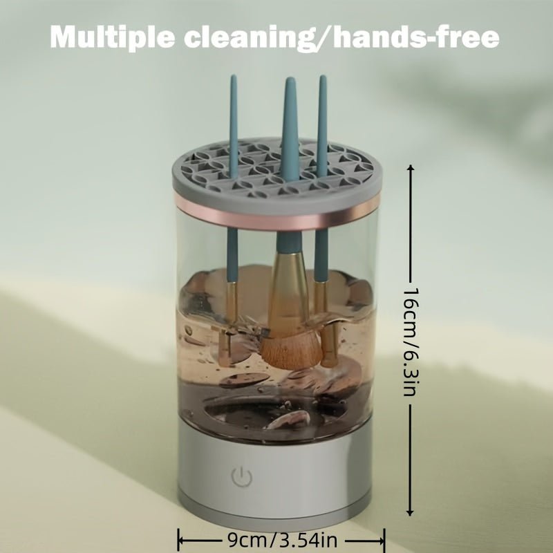 Usb - Powered Automatic Makeup Brush Cleaner - HazMarket