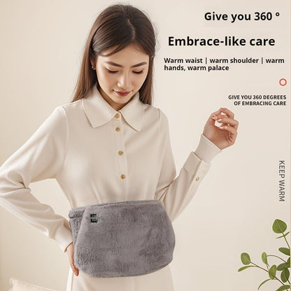 USB Powered Electric Heating Belt, Adjustable 3 - Temperature Settings, Comfortable Warm Waistband - HazMarket