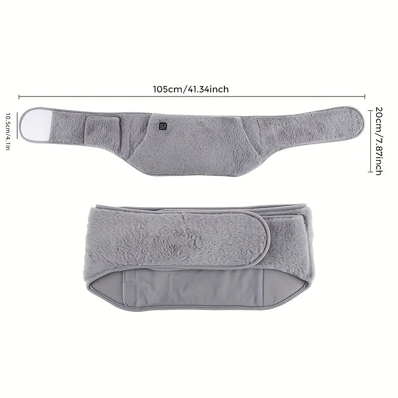 USB Powered Electric Heating Belt, Adjustable 3 - Temperature Settings, Comfortable Warm Waistband - HazMarket