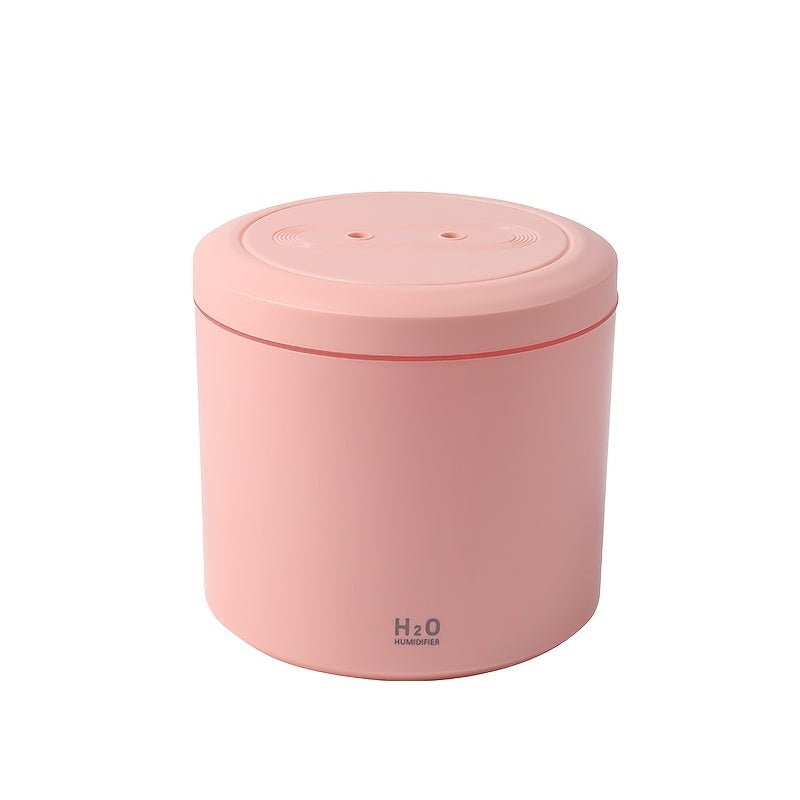Warm Wave 2L Colorful Humidifier with Aromatherapy Diffuser - Quiet Operation, USB - Powered, Auto Shut - Off, for Home & Office Desk - HazMarket