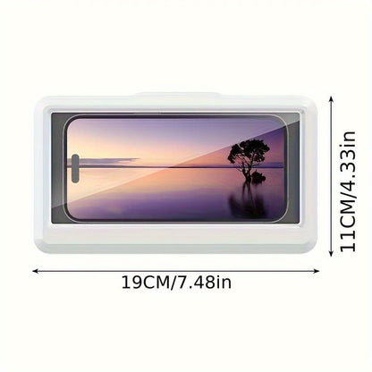 Waterproof ABS Shower Phone Holder with 360° Rotatable Touch Screen - HazMarket