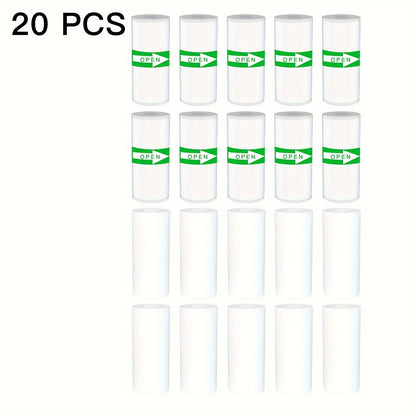 White Thermal Paper Stickers - HazMarket