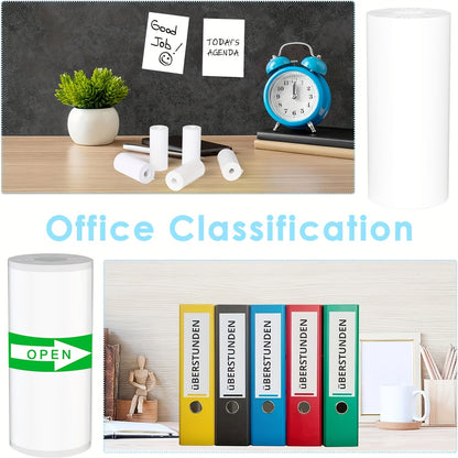 White Thermal Paper Stickers - HazMarket