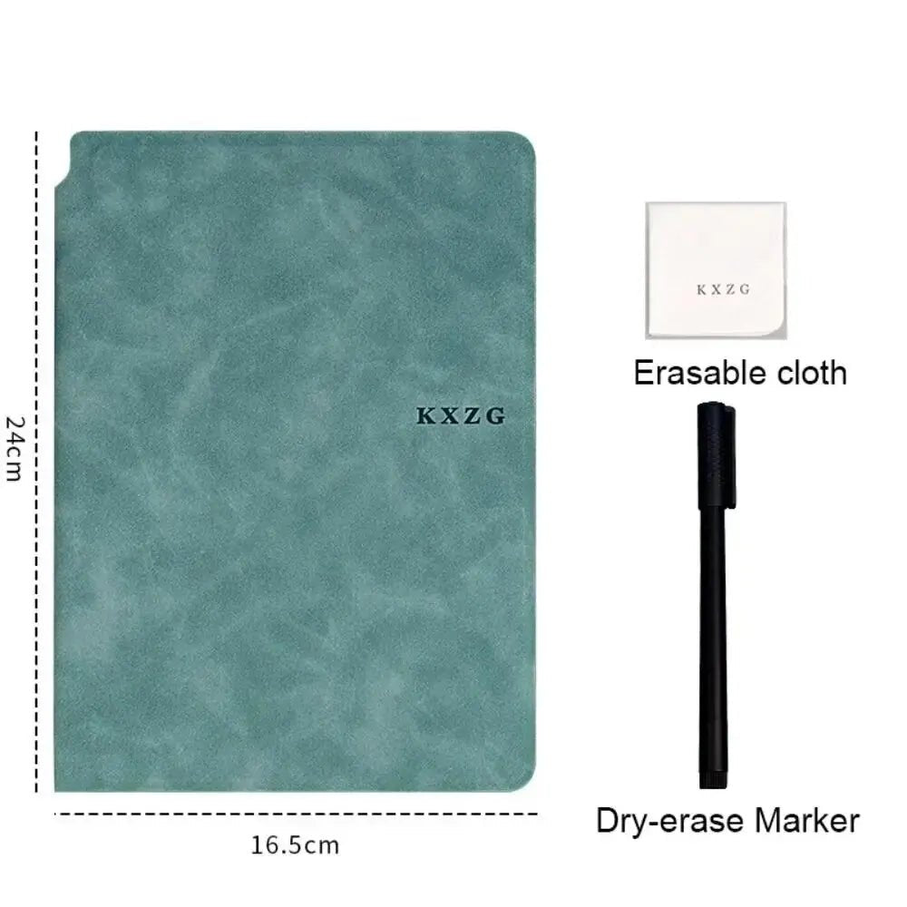 Whiteboard Notebook with Pen and Erasing Cloth - HazMarket