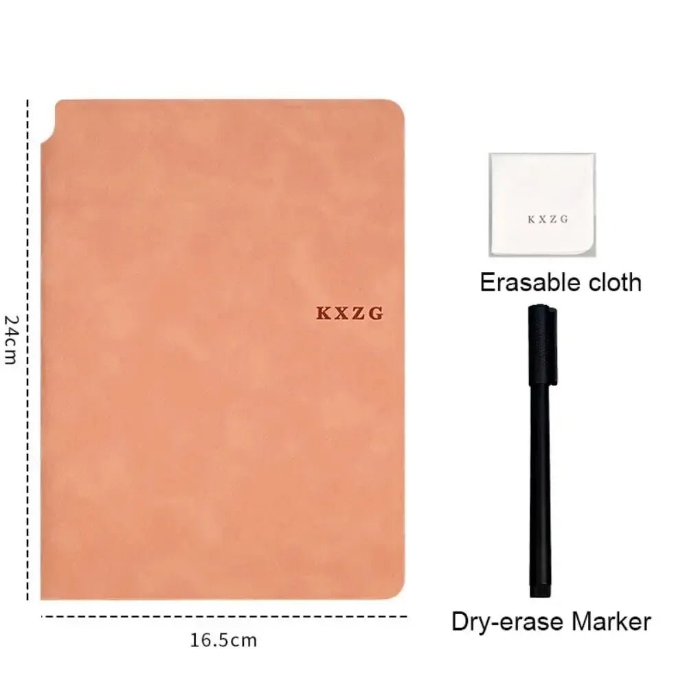Whiteboard Notebook with Pen and Erasing Cloth - HazMarket