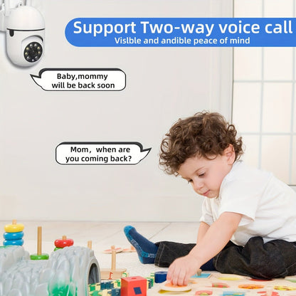 Wi - Fi Smart Home Security Camera With Motion Tracking - HazMarket