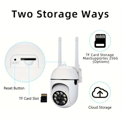 Wi - Fi Smart Home Security Camera With Motion Tracking - HazMarket