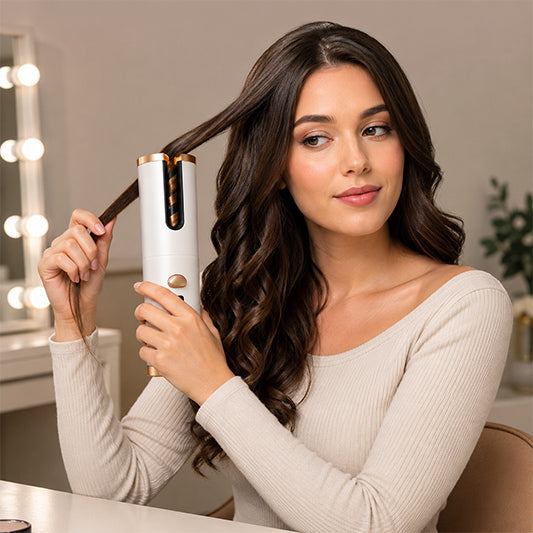 Wireless Automatic Hair Curler