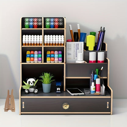 Wooden Desk Organizer - HazMarket